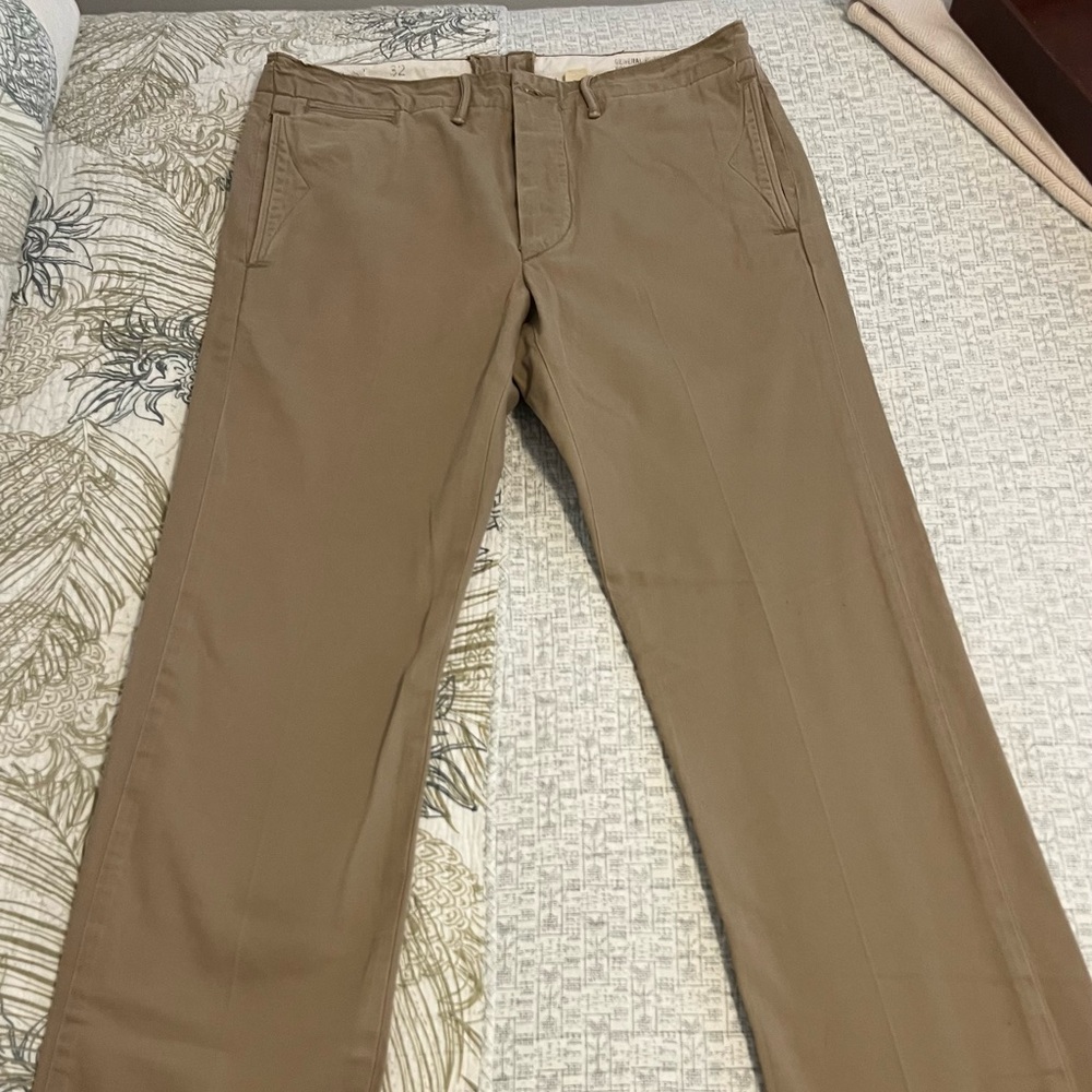 Ralph Lauren Double RL Tan Chino Pants